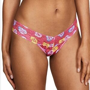HANKY PANKY NWT Be Mine Sweet Hearts Original Rise Signature Lace Thong